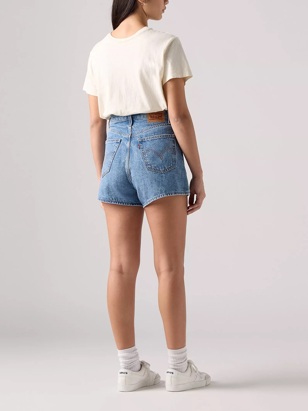Levi’s High Waisted Mom Short - 100% Cotton - Picture 3 of 10
